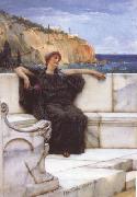 Alma-Tadema, Sir Lawrence Resting (mk23) oil painting picture wholesale